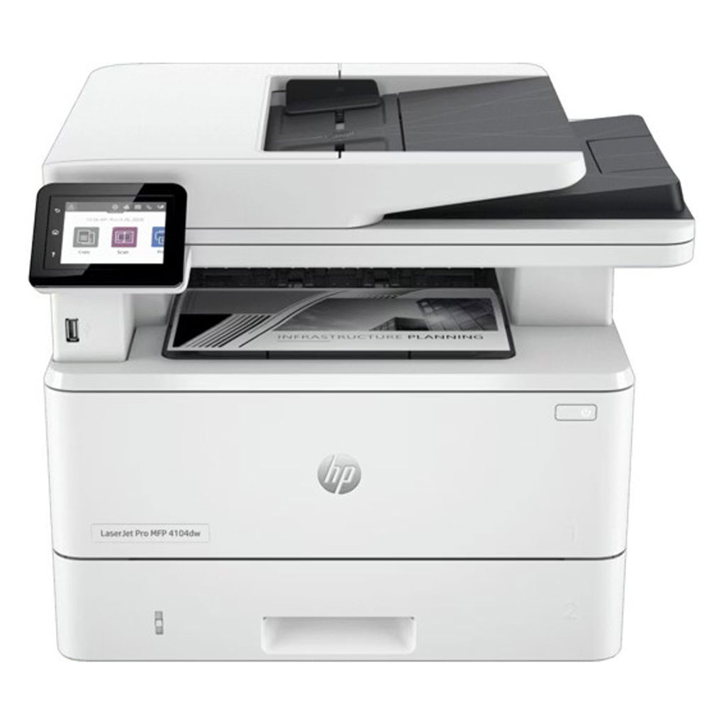 HP-LaserJet-Pro-MFP-4104dw-Wireless-Monochrome-Printer HP LaserJet Pro MFP 4104dw Printer - Image 1