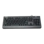 TVS Champ USB Wired Keyboard, 104 Keys, Membrane Key Switch, Laser-Etched Keys, RoHS Compliant