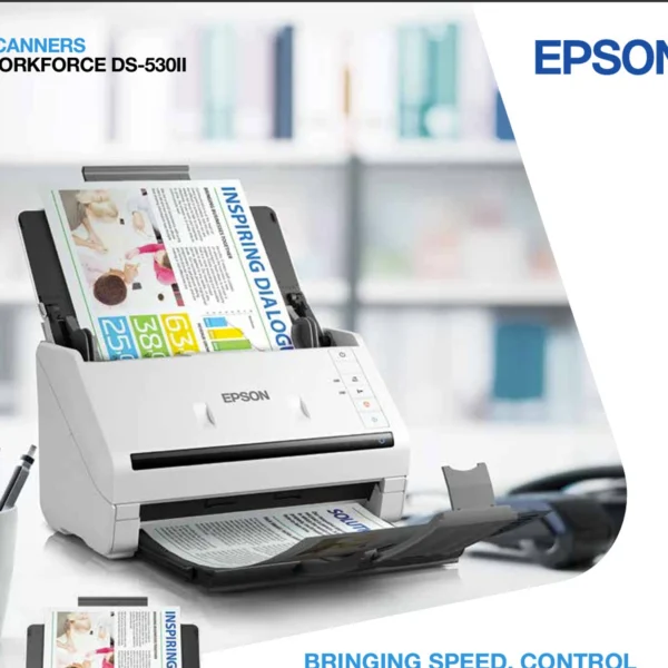 Epson DS-530 II high speed duplex document scanner