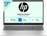 HP 15-fd0468TU Laptop, Intel Core i7-1355U 13th Gen, 16GB DDR4 RAM, 512GB SSD, Windows 11 Pro, 15.6 Inch FHD Display