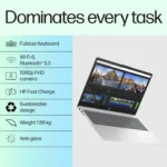 HP 15-fd0468TU Laptop, Intel Core i7-1355U 13th Gen, 16GB DDR4 RAM, 512GB SSD, Windows 11 Pro, 15.6 Inch FHD Display - Image 9