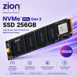 Zion Tech 256GB NVMe M.2 PCIe Gen 3.0 x4 SSD, M.2 2280 Internal Solid State Drive, High-Speed Storage for Laptop, Desktop & PC - Image 2