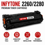 INFYTONE TN-2280 / TN-2260 Black Toner Cartridge Compatible with Brother HL-2220, HL-2230, HL-2240, HL-2240D, HL-2250DN, HL-2270DW, MFC-7360, MFC-7362N, MFC-7460DN, MFC-7860DW, DCP-7060D, DCP-7065DN - Image 4