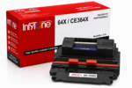 INFYTONE 64X CE364X Black Toner Cartridge | High Yield 20,000 Pages | Compatible with HP LaserJet P4014, P4015 & P4515 Series