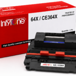 INFYTONE 64X CE364X Black Toner Cartridge | High Yield 20,000 Pages | Compatible with HP LaserJet P4014, P4015 & P4515 Series
