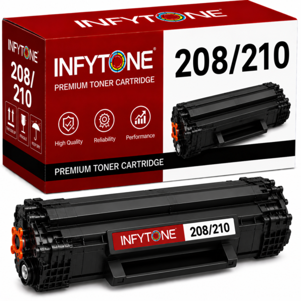 INFYTONE 208 210 Black Toner Cartridge