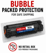 INFYTONE 80A CF280A Black Compatible Toner Cartridge | Up to 2,700 Pages | Replacement for HP LaserJet Pro 400 M401 & MFP M425 - Image 2