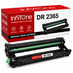INFYTONE DR-2365 Drum Unit Compatible with Brother HL-L2321D, HL-L2361DN, HL-L2366DW, DCP-L2520D, DCP-L2541DW, MFC-L2701D, MFC-L2701DW | Black Drum Cartridge | Up to 12,000 Pages
