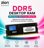 Zion Tech 32GB DDR5 5600MHz Desktop RAM | PC5-44800 PC5-44800| High-Speed Memory Upgrade Compatible with DDR5 Desktop - Image 3