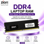 Zion 32GB DDR4 3200MHz Laptop RAM | PC4-25600 SODIMM | High-Speed Memory Upgrade Compatible with DDR4 Laptops - Image 4