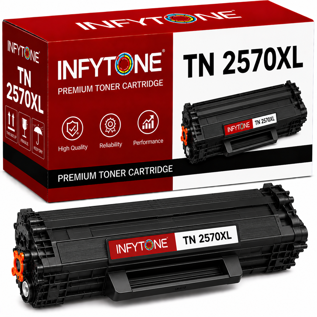 INFYTONE TN-2570XL Black Toner