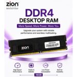 Zion Tech 16GB DDR4 3200MHz Desktop RAM | PC4-25600 | High-Speed Memory Upgrade for Compatible DDR4 PCs - Image 3