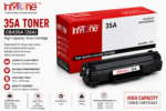 INFYTONE 35A CB435A Black Toner Cartridge | Up to 1,500 Pages | Compatible with HP LaserJet P1005, P1006, P1007 & P1008 - Image 3