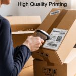 Thermal Shipping Labels 4 x 6 Inch (100 x 150 mm) 70 GSM | 400 Labels per Roll | Self-Adhesive Direct Thermal Paper | Pack of 4 - Image 5