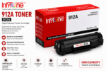 INFYTONE 912 Black Toner Cartridge | High Yield | Compatible with HP LaserJet Pro M12a, M12w, MFP M26a & M26nw | Sharp Black Printing - Image 2