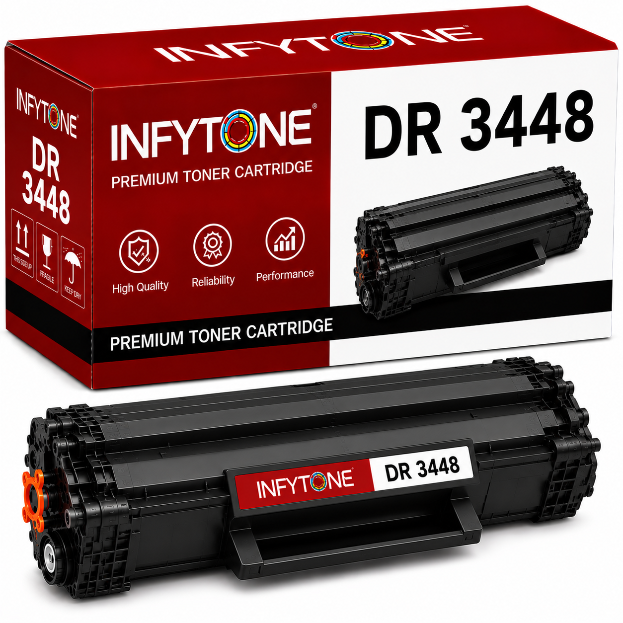 INFYTONE DR-3448 Black Drum Unit