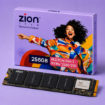 Zion Tech 256GB NVMe M.2 PCIe Gen 3.0 x4 SSD, M.2 2280 Internal Solid State Drive, High-Speed Storage for Laptop, Desktop & PC
