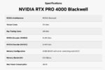 NVIDIA RTX PRO 4000 Blackwell 24GB GDDR7 Graphics Card | Professional GPU for AI, CAD, 3D Rendering & Workstation - Image 7