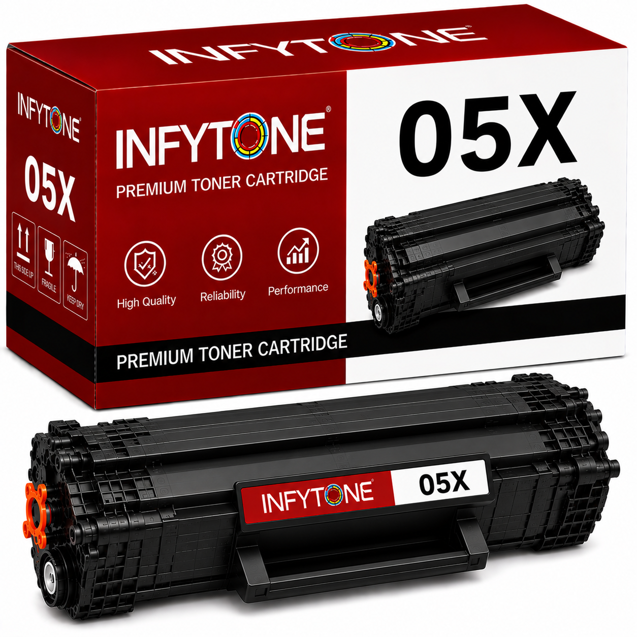 INFYTONE 05X CE505X Black Toner Cartridge