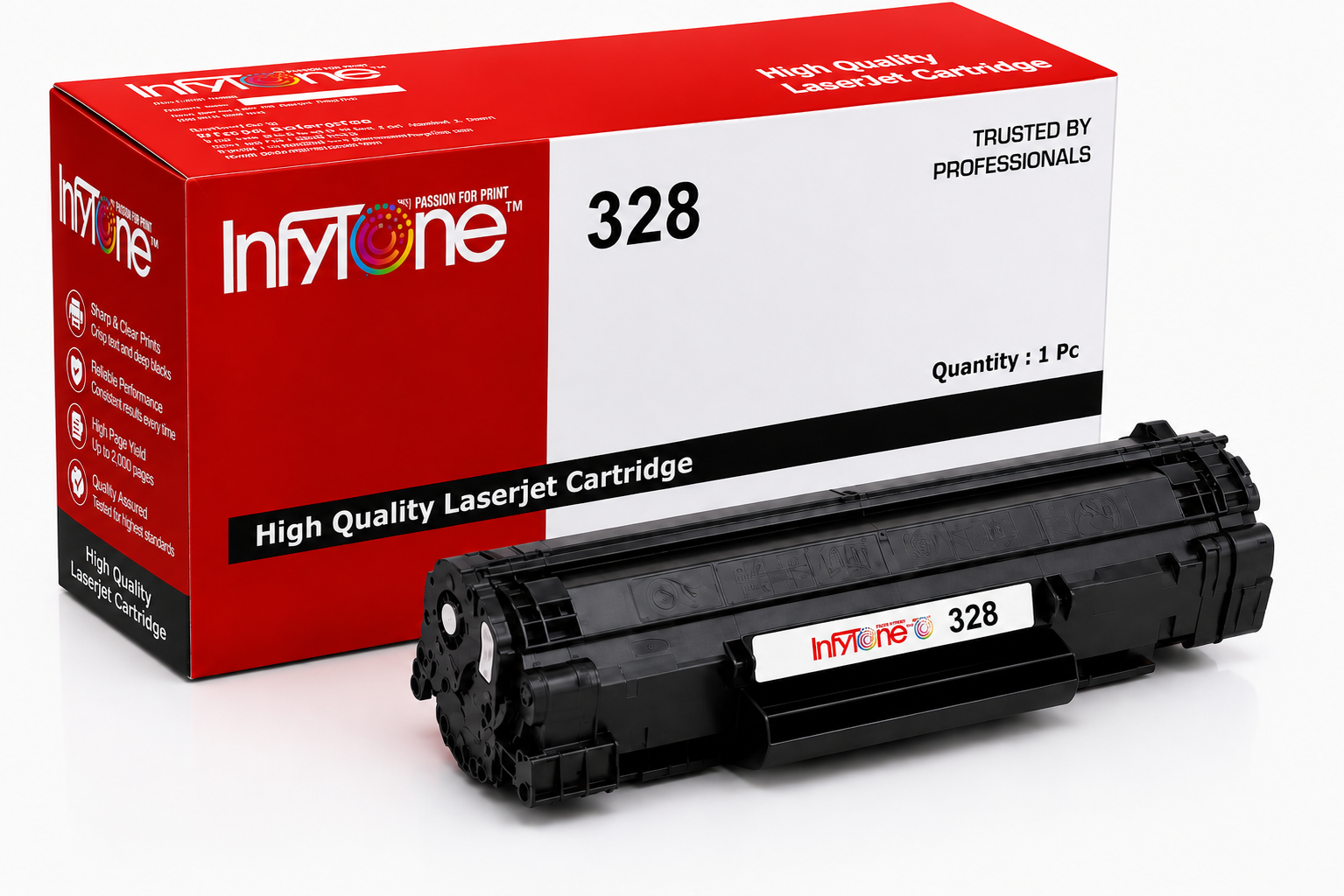 INFYTONE 328A CF360A Black Toner Cartridge