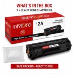 INFYTONE 12A (Q2612A) 303/fx9 Compatible Toner Cartridge for HP LaserJet 1010, 1012, 1015, 1018, 1020, 1022, 1022n, 3015, 3020, 3030, 3050, 3052, 3055, M1005 MFP, M1319f MFP | High Yield 2,000+ Pages - Image 7