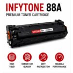 INFYTONE 88A / CC388A Black Toner Cartridge | Compatible with HP LaserJet P1007, P1008, P1106, P1108, M1136 MFP, M1213nf, M1216nfh, M1218nfs, M126nw, M128fn & M128fw | Bubble Packed - Image 5