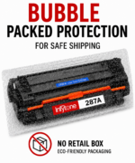 INFYTONE 87A CF287A Black Toner Cartridge | Standard Yield | Compatible with HP LaserJet Enterprise M506n, M506dn, M506x, MFP M527dn, M527f, M527z & Pro M501n, M501dn - Image 3