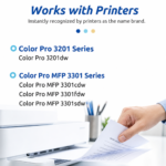 INFYTONE 218A W2180A Black/Color Toner Cartridge | Up to 1,300 Pages | Compatible with HP Color LaserJet Pro 3201dw, MFP 3301cdw, 3301fdw & 3301sdw - Image 3