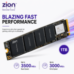 Zion Tech 1TB NVMe M.2 PCIe Gen 3.0 x4 SSD, M.2 2280 Internal Solid State Drive, Up to 3500MB/s Read Speed, High-Speed Storage for Laptop, Desktop & PC - Image 3