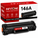 INFYTONE 146A W1460A Black Toner Cartridge with Chip | Compatible with HP LaserJet Pro 3004dw, 3004dn, MFP 3104fdw & 3104fdn