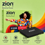 Zion Tech 512GB SATA III 2.5 Inch Internal SSD, Up to 550MB/s Read Speed, 500MB/s Write Speed, 6Gbps SATA Interface, Solid State Drive for Laptop, Desktop & PC - Image 2