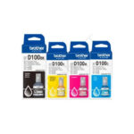 Brother BTD100BK/C/M/Y Ink Bottle SET for  DCP-T230/T430W/T530DW/T730DW/T830DW, MFC-T930DW