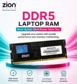 Zion 32GB DDR5 5600MHz Laptop RAM | PC5-44800 SODIMM | High-Speed Memory Upgrade for Compatible DDR5 Laptops - Image 4