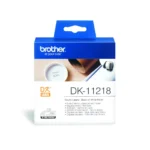 Brother DK-11218 White Round Label 24mm Dia.