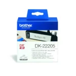 Brother DK-22205 IND Continuous Length Paper Tape 62mm x 30.48m