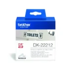Brother DK-22212 Continuous Length Film White Tape 62mm x 15.24m