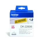Brother DK-22606 Continuous Length Film Yellow Tape 62mm x 15.24m