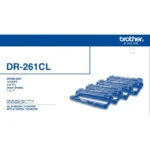 Brother DR-261CL Drum Unit Cartridge (1 Black + 3 Color) for MFC-9140CDN & HL-3150CDN