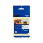 Brother M-K231 Black on White Label Tape – 12mm x 8m, Compatible Tape for P-Touch Label Printers