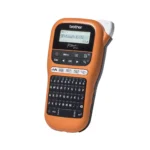 Brother PT-E110VP Handheld Label Printer with Carry Case & Adaptor, 2-Line Printing, TZE Tape Support for Cable & Faceplate Identification - Image 2