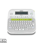 Brother PT-D210 Desktop Label Printer with Display, AC Adapter & TZe Tape