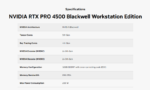NVIDIA RTX PRO 4500 Blackwell 32GB GDDR7 Graphics Card | Professional GPU for AI, CAD, 3D Rendering & Visualization - Image 2