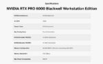 NVIDIA RTX PRO 6000 Workstation Edition Blackwell 600W Graphics Card | 96GB GDDR7 Professional GPU for AI, 3D Rendering & Workstation - Image 5