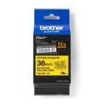 Brother TZE-S661 BLACK ON YELLOW (36mm)