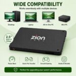 Zion Tech 2TB SATA III 2.5 Inch Internal SSD, Up to 550MB/s Read Speed, 500MB/s Write Speed, 6Gbps SATA Interface, Solid State Drive for Laptop, Desktop & PC - Image 5