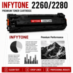 INFYTONE TN-2280 / TN-2260 Black Toner Cartridge Compatible with Brother HL-2220, HL-2230, HL-2240, HL-2240D, HL-2250DN, HL-2270DW, MFC-7360, MFC-7362N, MFC-7460DN, MFC-7860DW, DCP-7060D, DCP-7065DN - Image 2