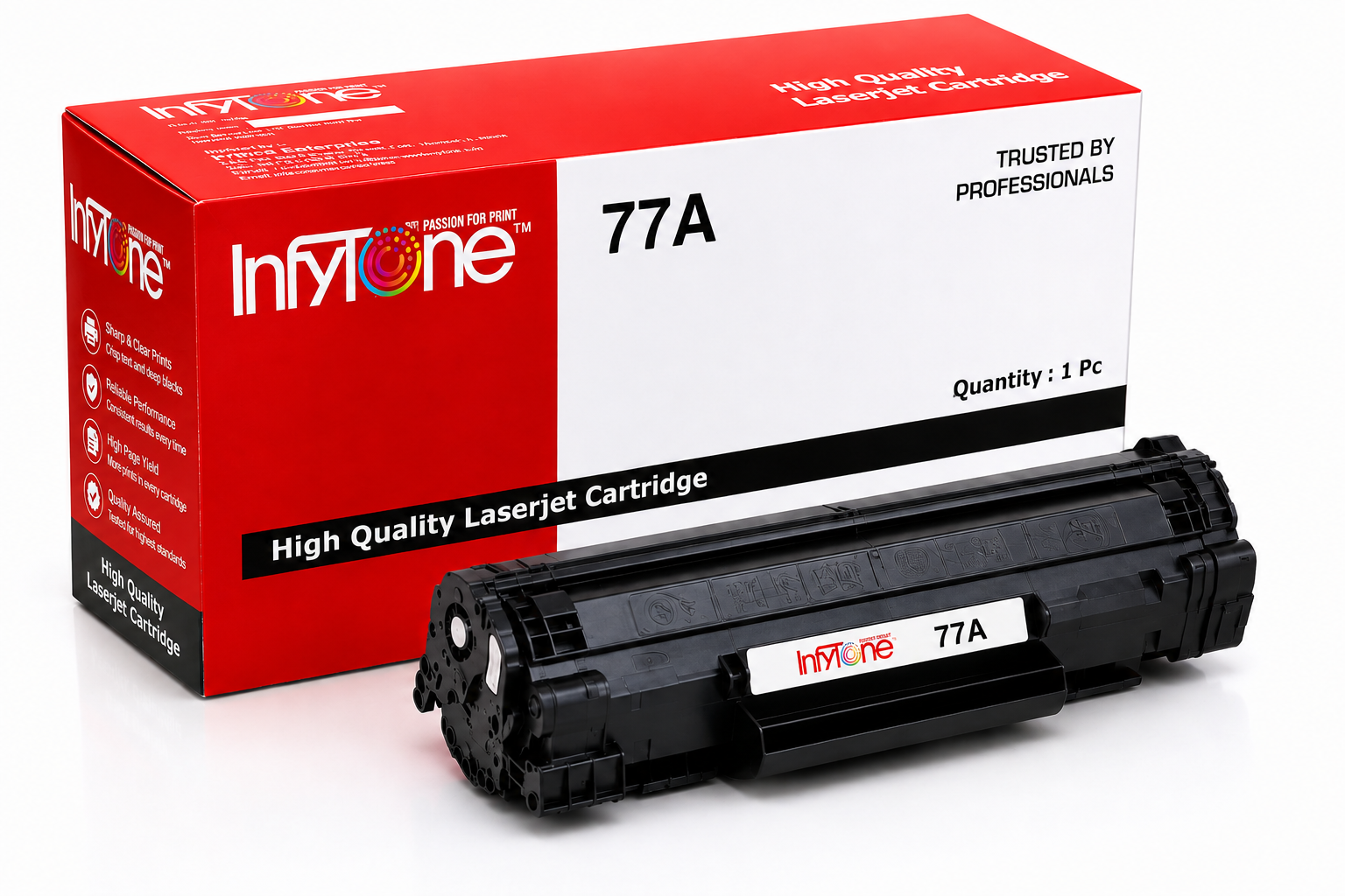 INFYTONE 77A CF277A Black Toner Cartridge