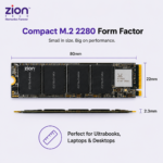 Zion Tech 1TB NVMe M.2 PCIe Gen 3.0 x4 SSD, M.2 2280 Internal Solid State Drive, Up to 3500MB/s Read Speed, High-Speed Storage for Laptop, Desktop & PC - Image 5
