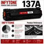 INFYTONE 137A W1370A Black Toner Cartridge with Chip | Compatible with HP LaserJet M208dw, M209dw, M211, M232dwc, M233dw, M234 & M236 - Image 2