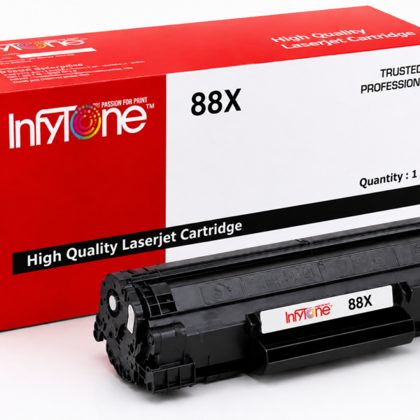 INFYTONE 88X CC388X Black High Yield Toner Cartridge